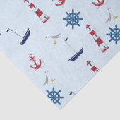 Papier Mousseline Ancre de bateaux de plaisance Phare Nautique (Détail)