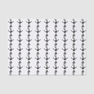 Papier Mousseline Ancre noire de base