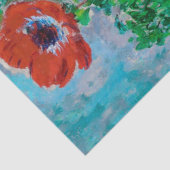 Papier Mousseline Anémone, Monet (Détail)