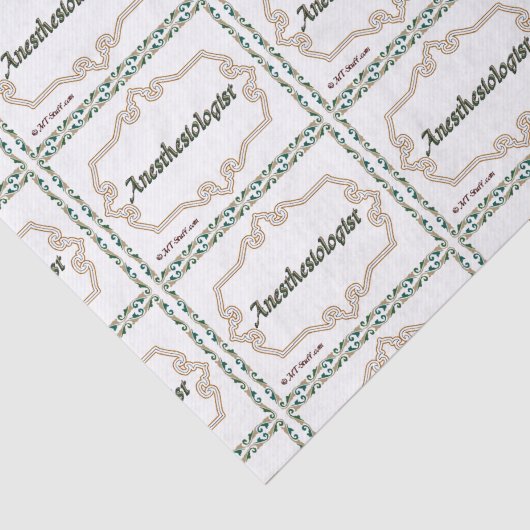 Papier Mousseline Anesthésiste - chic (Détail)