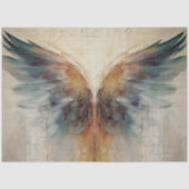 Papier Mousseline Ange Ailes 2 Ethérée Impressionnisme Abstrait (Recto)