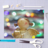 Papier Mousseline Ange de Noël (Artisanat)