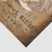 Papier Mousseline Ange de Noël du Vieux-Monde (Détail)