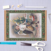 Papier Mousseline Ange et jouets de Noël Vintage (Artisanat)