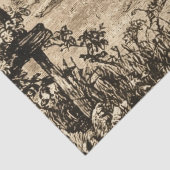 Papier Mousseline ange vintage (Détail)