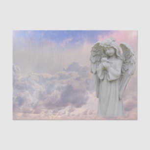 Papier Mousseline Angel Dans Les Nuages