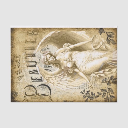 Papier Mousseline Angel de beauté (Recto)