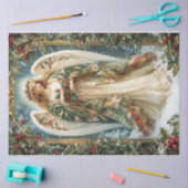 Papier Mousseline Angel de Noël complexe (Artisanat)