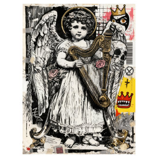 Papier Mousseline Angel Decoupage Tissue Paper Street Art Collage