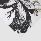 Papier Mousseline ANGEL EN Tissus AVEC FLEURS (Détail)