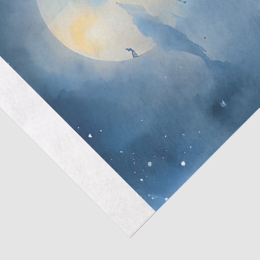 Papier Mousseline Angel foncé (Détail)