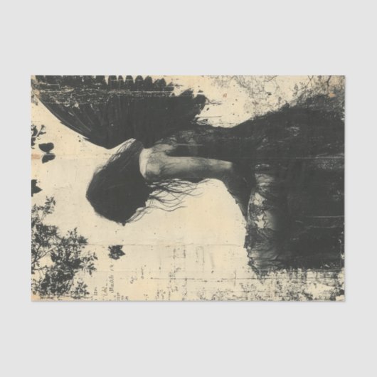 Papier Mousseline Angel gothique (Recto)