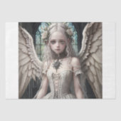 Papier Mousseline Angel gothique : Britney - Découpage - (Recto)