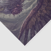 Papier Mousseline Angel gothique : Chantal - Découpage - (Détail)