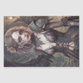 Papier Mousseline Angel gothique : Michelle - Découpage - (Recto)