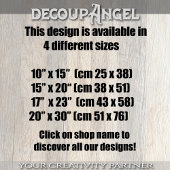 Papier Mousseline Angel gothique : Sophia - Découpage -
