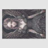 Papier Mousseline Angel gothique : Sophia - Découpage - (Recto)