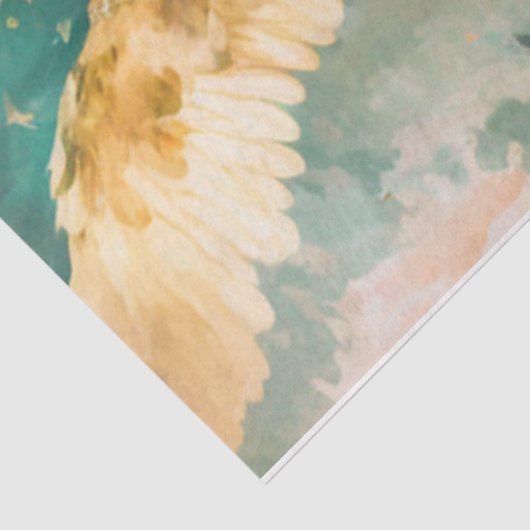 Papier Mousseline Angel Rose sauvage