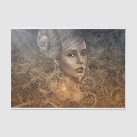 Papier Mousseline Angel Steampunk (Recto)