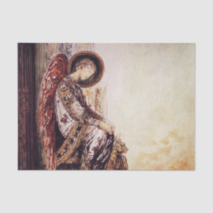 Papier Mousseline “Angel Traveller” by Gustave Moreau