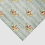 Papier Mousseline Angel victorien Sage Vert Grandes (Détail)