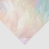 Papier Mousseline Angel Wings Aqua bleu rose (Détail)