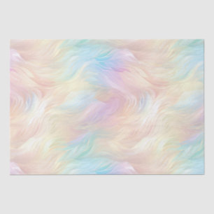 Papier Mousseline Angel Wings Aqua bleu rose