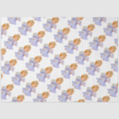 Papier Mousseline Anges de Noël (Recto)