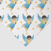 Papier Mousseline Anges de Noël (Détail)