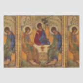 Papier Mousseline Anges de trinité chez Mamre (Recto)