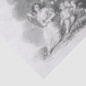 Papier Mousseline Anges et anges (Détail)