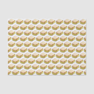 Papier Mousseline Anglais Chip Shop Sandwich Butty Takeaway UK Food
