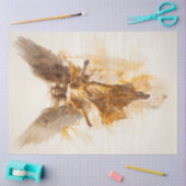 Papier Mousseline Angle vintage (Artisanat)