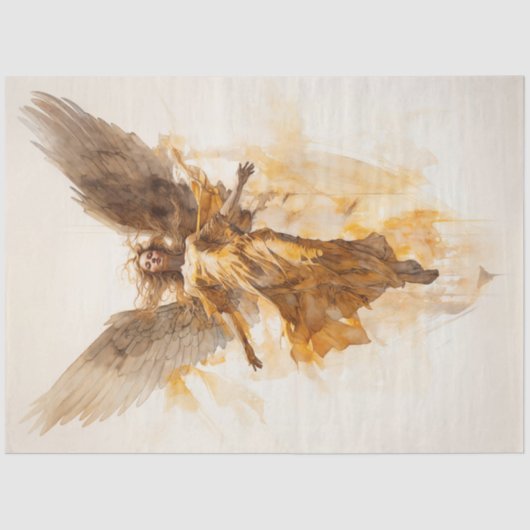 Papier Mousseline Angle vintage (Recto)