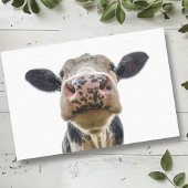 Papier Mousseline Animal de ferme mignon vache 