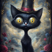 Papier Mousseline Animal drôle avec papier de découpage Casquette.