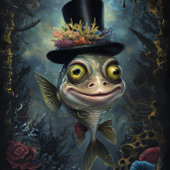 Papier Mousseline Animal drôle avec papier de découpage Casquette.