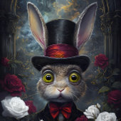 Papier Mousseline Animal drôle avec papier de découpage Casquette.