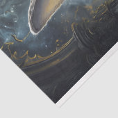 Papier Mousseline Animal drôle avec papier de découpage Casquette. (Détail)