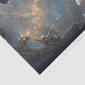 Papier Mousseline Animal drôle avec papier de découpage Casquette. (Détail)