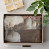 Papier Mousseline animal, poulet, ferme, mignonette, oiseau, bébé, (Cadeau)