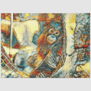Papier Mousseline AnimalArt_OrangUtan_20170605_by_JAMColors