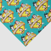 Papier Mousseline Animaniacs | Warner Brothers & Sister WB Shield (Détail)