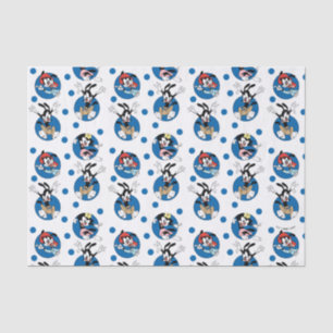 Papier Mousseline Animaniacs   Yakko, Wakko, & Motif du cercle de po