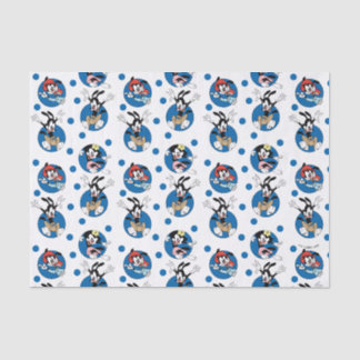 Papier Mousseline Animaniacs | Yakko, Wakko, & Motif du cercle de po