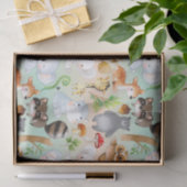 Papier Mousseline Animaux Bébés (Cadeau)