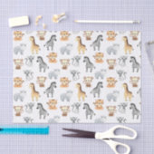 Papier Mousseline Animaux Bébés Mignons (Artisanat)