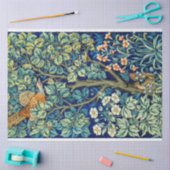 Papier Mousseline Animaux et fleurs, forêt, William Morris (Artisanat)