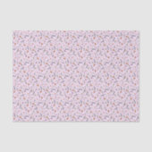 Papier Mousseline Animaux microscopiques en rose (Recto)