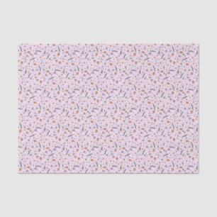 Papier Mousseline Animaux microscopiques en rose